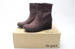 新品♪Re:getA サイドZIPウエッジブーツ(S)/12のサムネイル