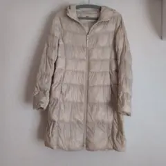 UNIQLO211‐128590ウルトラライトダウン　ロングМサイズ　クリーム色