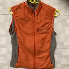 LL BEAN エルエルビーン ナイロン フリース ベスト オレンジ 古着 XL L.L.Bean エルエルビーン ナイロン フリース ベスト | 古着屋DIGDIG