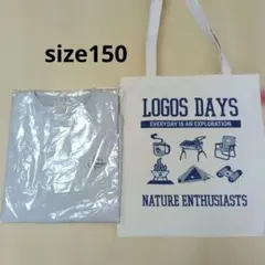 LOGOS Tシャツ　コットンバック　セット　150のサムネイル