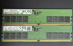 Samsung DDR5 16GB RDIMM 4800MHz 2枚 サーバー用 - メルカリ