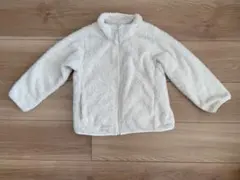 UNIQLO フリースジャケット 110cm ホワイト