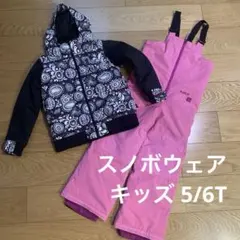 美品☆バートンキッズ スノボウェア 5/6T 110〜120 子供 スキーウェア