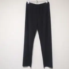 ドゥクラッセ DoCLASSE 極上ストレッチパンツ XL 黒 センタープレスのサムネイル
