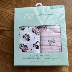【新品】aden + anais ミニーマウス おくるみ 2枚セット
