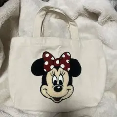 ミニーマウス　キャンバスミニトートバッグ