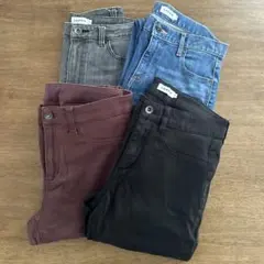 LEPSIM スリムパンツ 4点セット 無地スリム デニムスリムのサムネイル