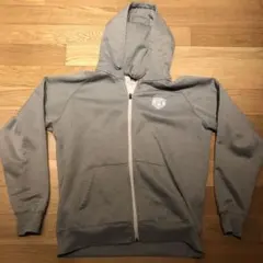 UNDER ARMOUR グレー フード付きパーカー LG