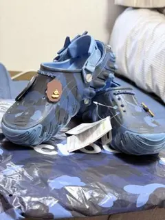 BAPE × Crocs Echo Clog Navyのサムネイル