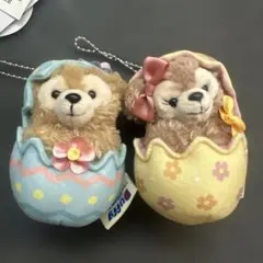 ディズニー カムファインドスプリング ぬいぐるみチャーム ダッフィー