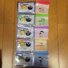 【非売品】イオン コジコジ×ブラックパンダ 推しカラーマルチケース コンプ①