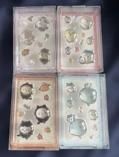 치이카와 푸쿠츄루 PUKUCHURU 씰 4점 세트