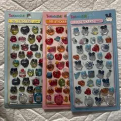 最安値 たまごっち シール ボンボンドロップシール 立体シール まめっち 3枚