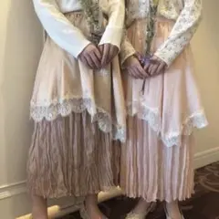 ナイスクラップ　フレアロングスカート