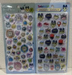 【正規品】たまごっち　ボンボンドロップシール　プチドロップシール　2点セット