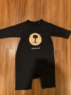 mont-bell 黒いロンパース サイズ80