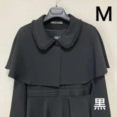 CECIL McBEE セシルマクビー　長袖ワンピース　黒　ボレロ付き　Ｍ　美品