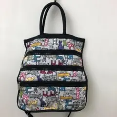 LESPORTSAC カラフル動物柄ショルダーバッグ