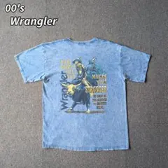 00s Wrangler Tシャツ ロデオ カウボーイ アシッドウォッシュ 古着のサムネイル