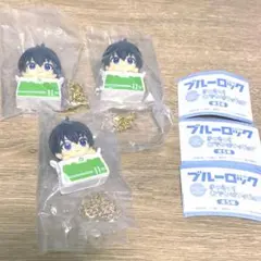 ブルーロック きゃらっくおでかけフィギュア ガチャ 潔世一 3個セット