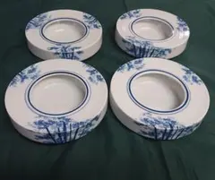 陶器灰皿竹林昭和レトロ×4