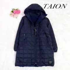 美品　タイオン　ノーリーズ　リバーシブル　ダウンコートジャケット　ボア　M