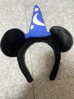 ファンタジア ソーサラー ミッキー カチューシャ 魔法使いの弟子 人気 帽子