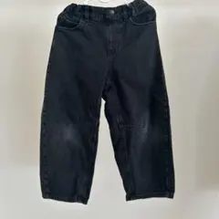 GU ブラック ロングパンツ 120