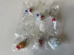 ハローキティめじるしアクセサリー　セミコンプリートセット 6個セット