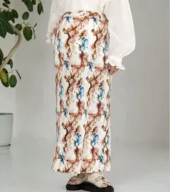 LEPSIM プリーツロングスカート マタニティ対応のサムネイル