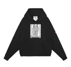 CAV EMPT 黒 フード付きパーカー JIYEIND 25SS フード付きケープパーカー | テックウェア専門店 AHAMKARA