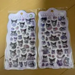BONBON DROP 猫キャラクターシール 2シートセット
