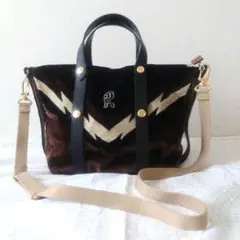 Roberta di Camerino ベルベット トートバッグ 　ショルダーのサムネイル