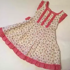 シャーリーテンプル♡小苺と赤ギンガムチェックのフレアワンピース♡新品未使用