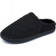 スリッパ ルームシューズ メンズ 暖かい ボア付き 防寒 冬用サンダル