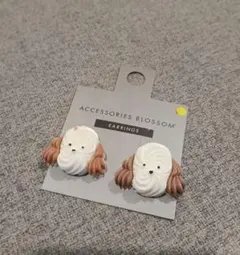 新品！樹脂ピアス！ 犬モチーフのサムネイル