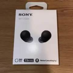 【新品】SONY WF-C700N ブラック ワイヤレスイヤホン ソニーのサムネイル