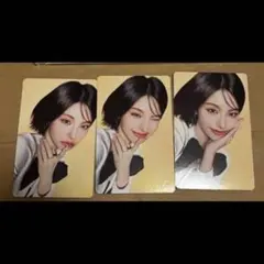 ITZY Collector YEJI盤 トレカ イェジ 3枚セット
