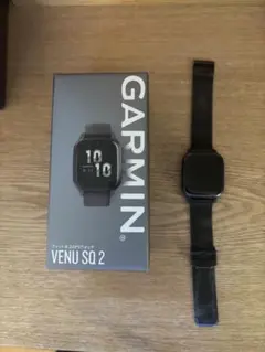 【ジャンク品】GARMIN VENU SQ 2 スマートウォッチ 本体