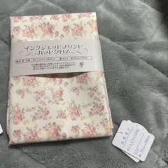 3100:薔薇・イマン好き!薔薇のほんわかε-(´∀｀*)フェイスタオル②新品