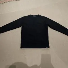 新品未使用！AZUL ブラック Vネック カットソー S