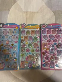 うるちゅるポップシール おぱんちゅうさぎ　うるちゅる　んぽちゃむ　きみまろ