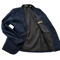 ジャーナルスタンダード ウール混ジャケット M 紺