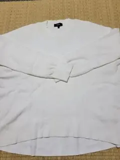 清潔✨極美品Theoryセオリーウール Vネックニット プルオーバーオフ