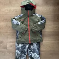 phenix子ども用スキーウェア 上下セットオリーブグリーン130㎝