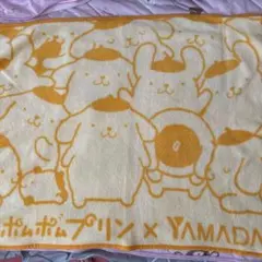 ポムポムプリン ひざ掛け　ブランケット