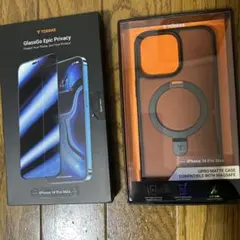 TORRAS iPhone14ProMax ケース　ガラスフィルムセット