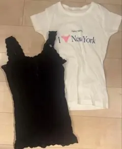 hanky panky レース キャミソール tシャツ セットのサムネイル