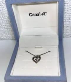 Canal4℃ SILVER刻印 ハート ネックレス