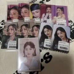 TWICE オンラインくじ　ステッカー　カード　ジヒョ